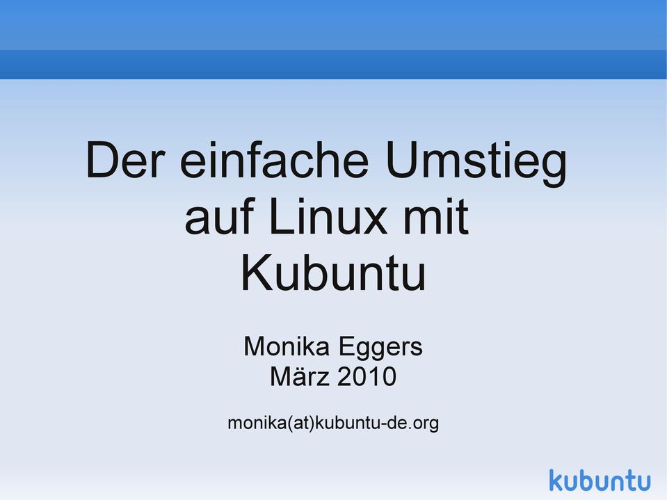 Monika Eggers März