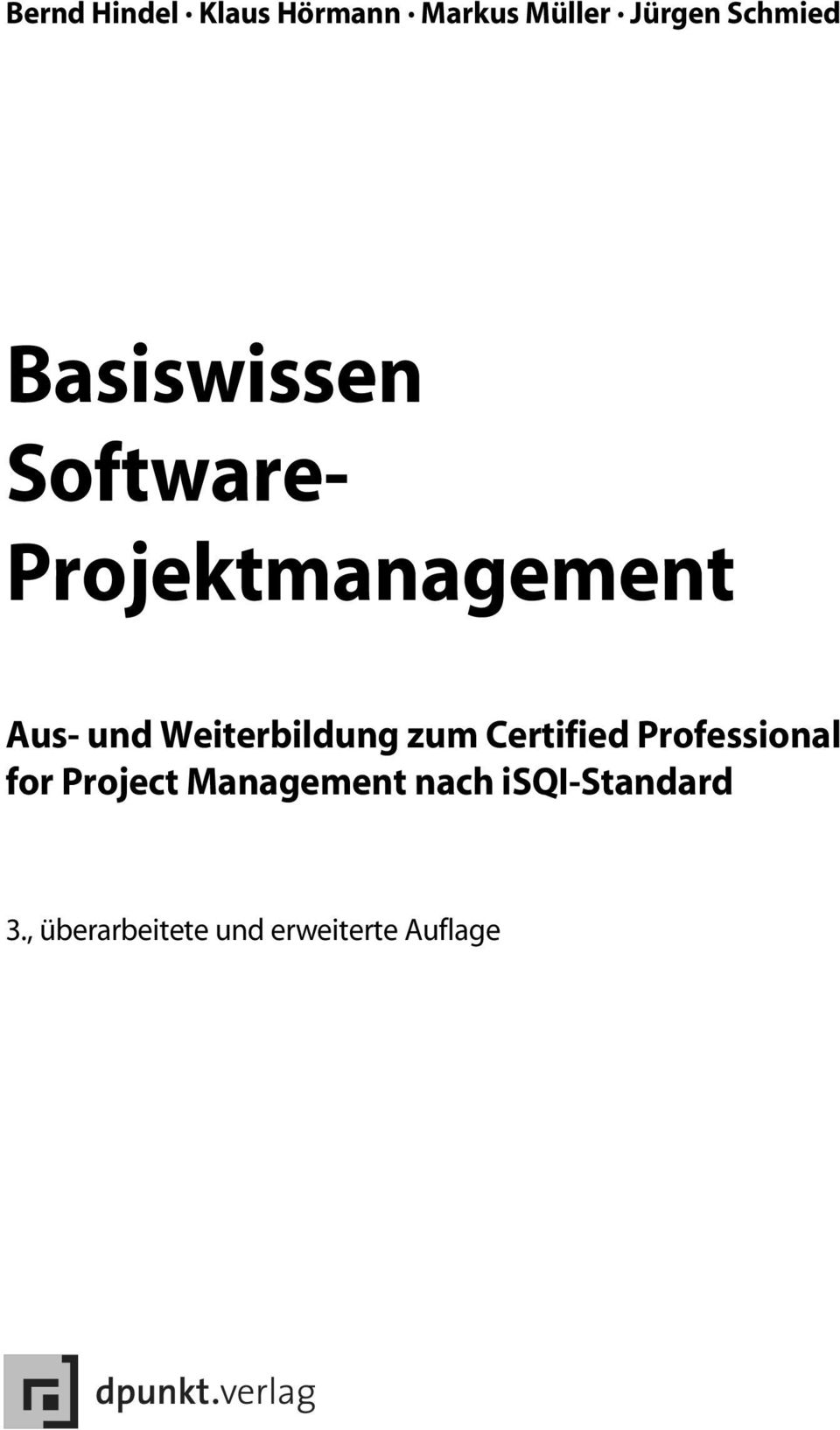 Weiterbildung zum Certified Professional for Project