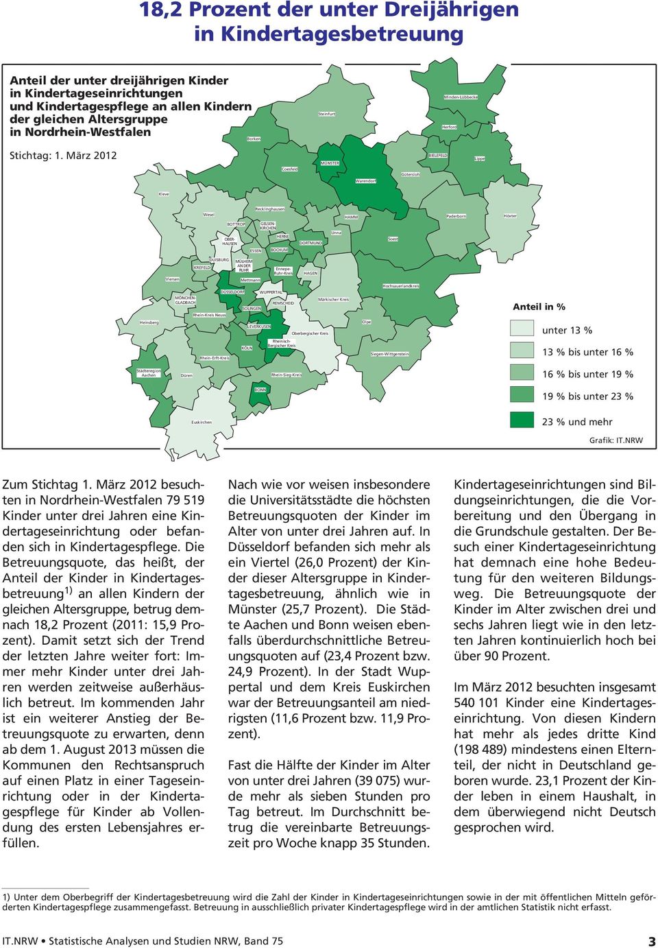 März 2012 MÜNSTER BIELEELD Lippe Coesfeld Gütersloh Warendorf Kleve Recklinghausen Wesel HAMM Paderborn Höxter BOTTROP OBER- HAUSEN GELSEN- KIRCHEN HERNE DORTMUND Unna Soest ESSEN BOCHUM DUISBURG