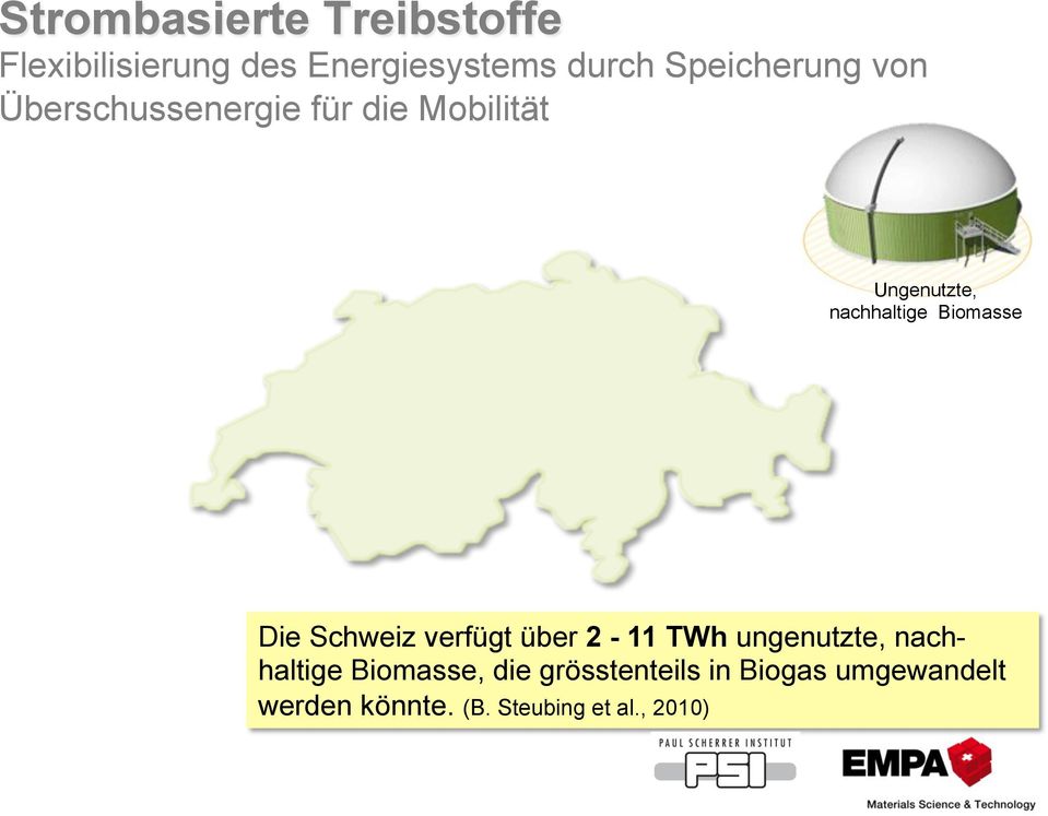 Biomasse Die Schweiz verfügt über 2-11 TWh ungenutzte, nachhaltige