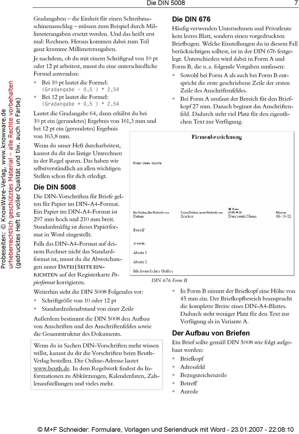 Je nachdem, ob du mit einem Schriftgrad von 10 pt oder 12 pt arbeitest, musst du eine unterschiedliche Formel anwenden: Bei 10 pt lautet die Formel: (Gradangabe 0,5 ) * 2,54 Bei 12 pt lautet die