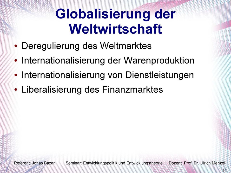 Internationalisierung der Warenproduktion