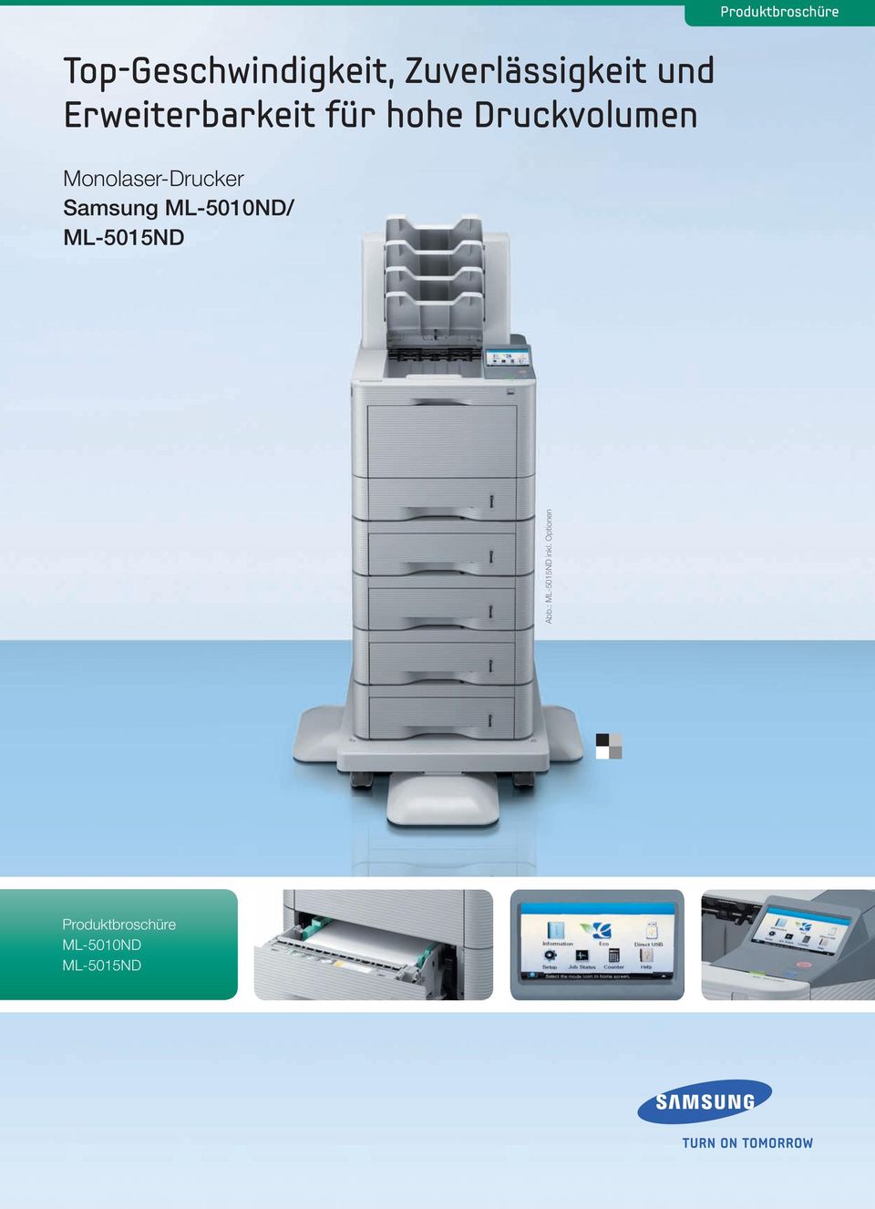 Druckvolumen Monolaser-Drucker Samsung ML-5010ND/