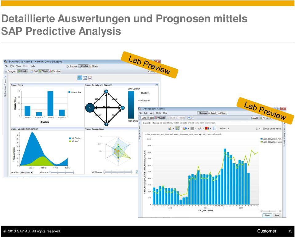 Predictive Analysis 2013 SAP