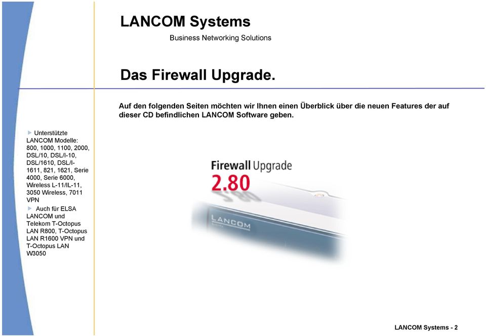 befindlichen LANCOM Software geben.