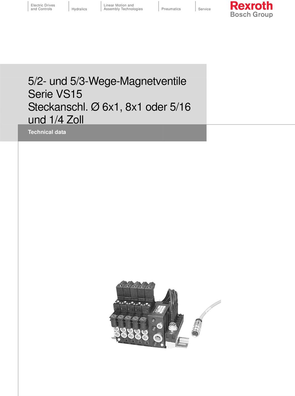 Service 5/2- und 5/3-Wege-Magnetventile Serie VS5
