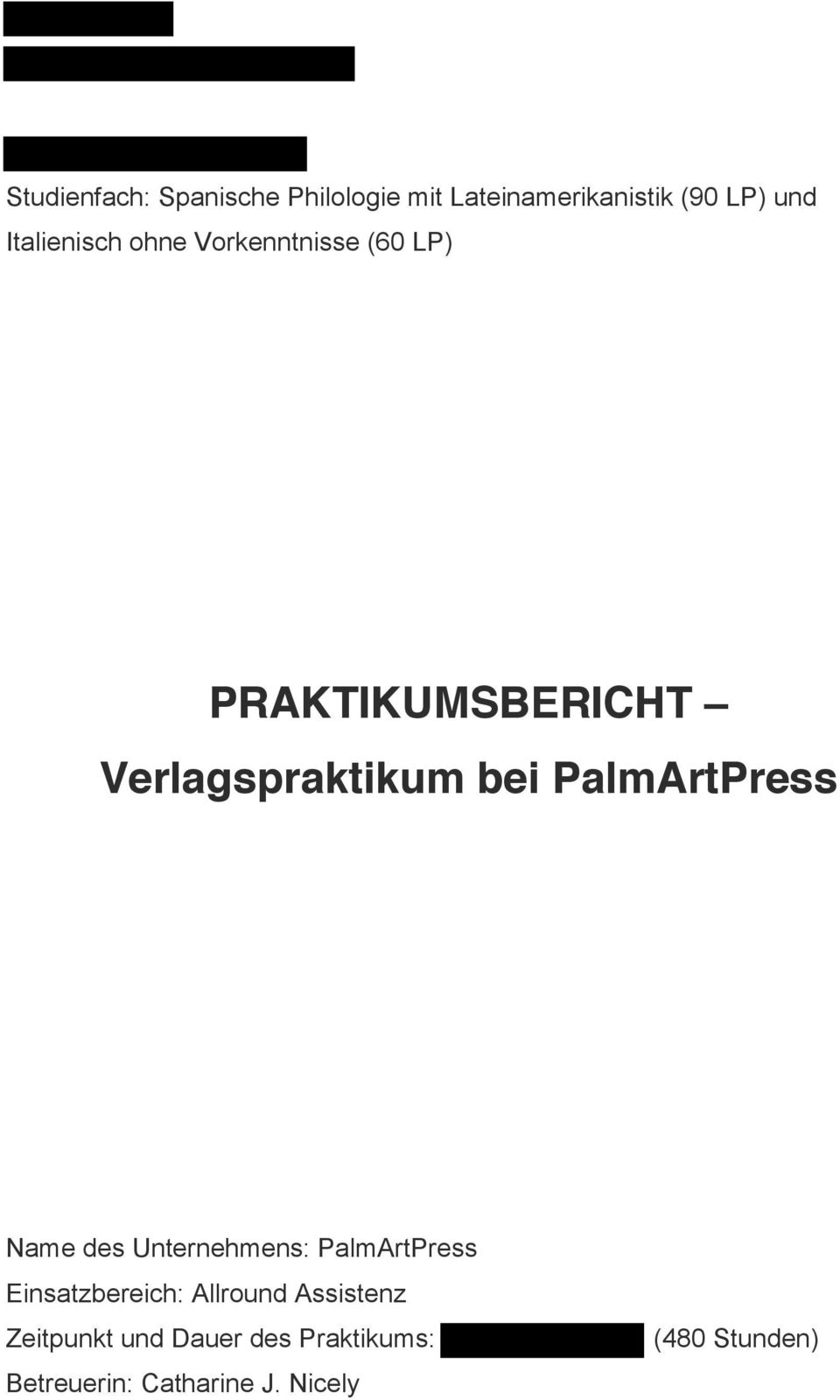 PalmArtPress Name des Unternehmens: PalmArtPress Einsatzbereich: Allround