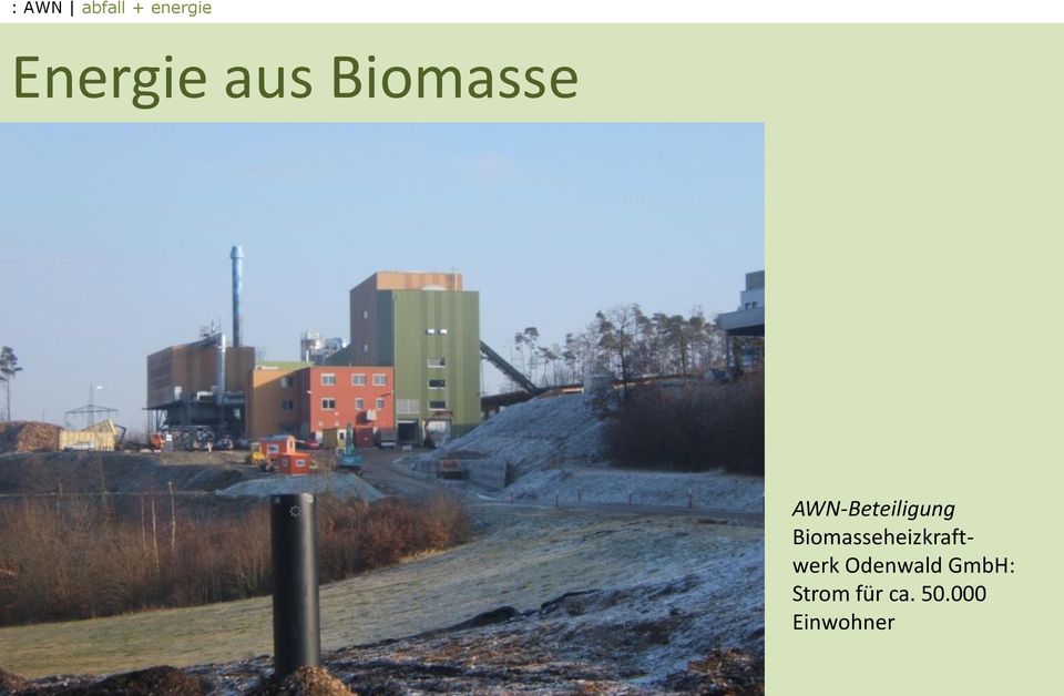 Biomasseheizkraftwerk