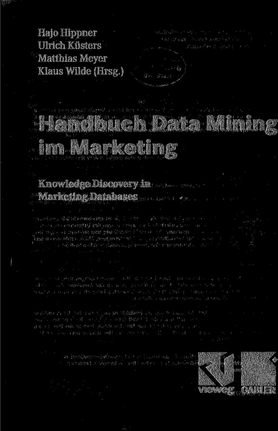 ) Handbuch Data Mining im Marketing