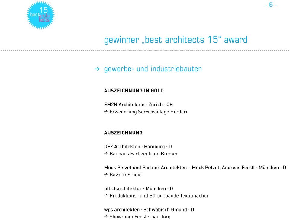Partner Architekten Muck Petzet, Andreas Ferstl München D > Bavaria Studio tillicharchitektur