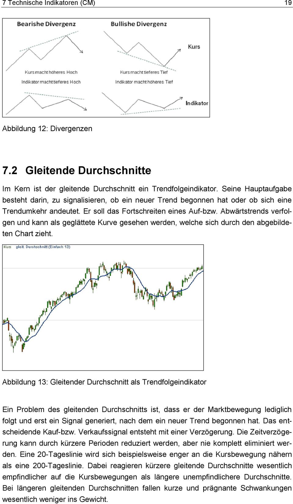 Abwärtstrends verfolgen und kann als geglättete Kurve gesehen werden, welche sich durch den abgebildeten Chart zieht.