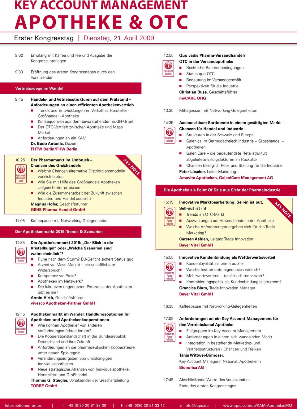 Vetriebsstrukturen auf dem Prüfstand Anforderungen an einen effizienten nvertrieb Trends und Entwicklungen im Verhältnis Hersteller - Großhandel - Konsequenzen aus dem bevorstehenden EuGH-Urteil Der