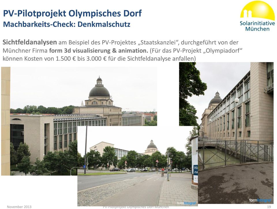 visualisierung & animation. (Für das PV-Projekt Olympiadorf können Kosten von 1.500 bis 3.