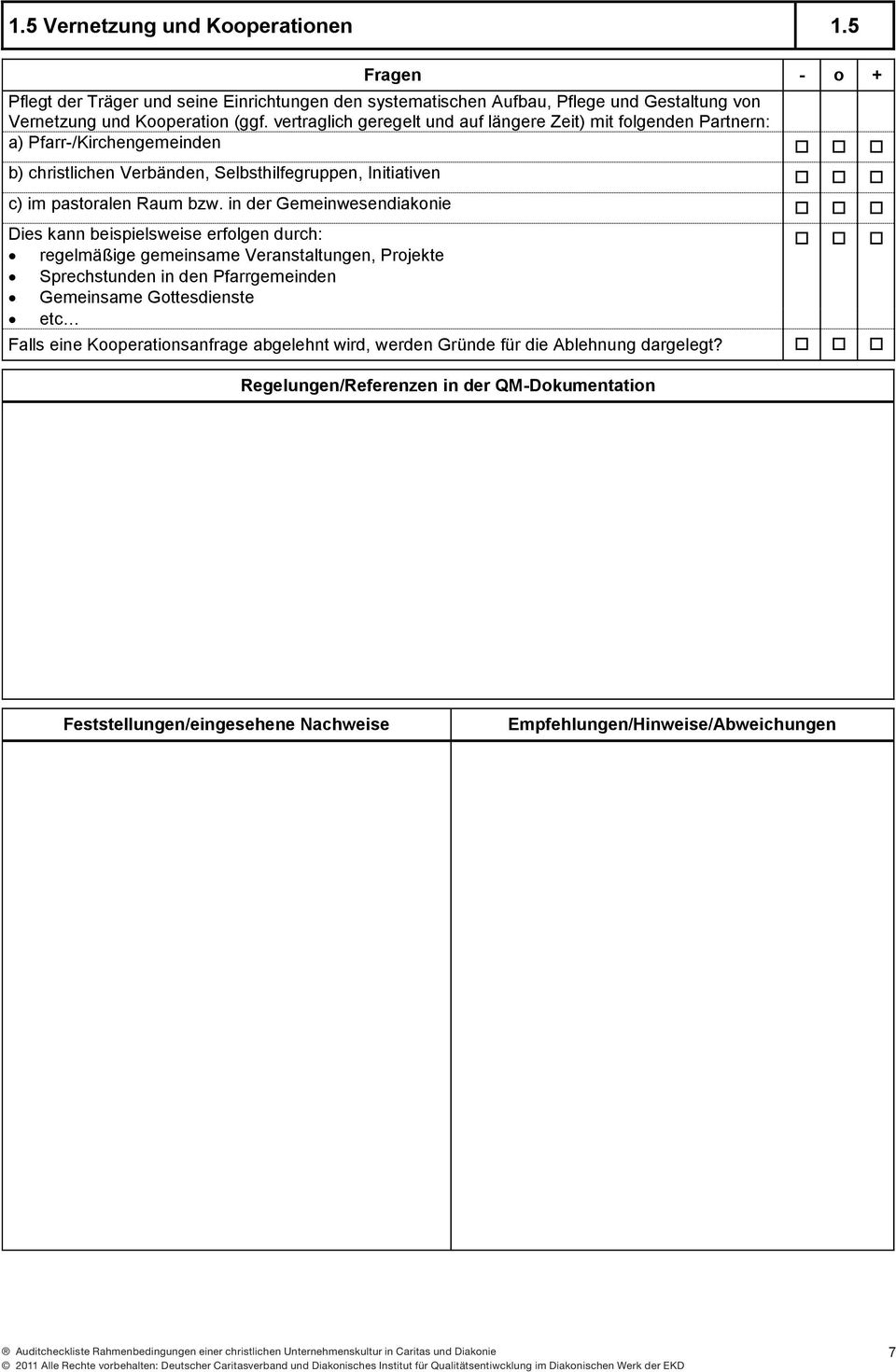 vertraglich den geregelt systematischen und auf längere Aufbau, Zeit) Pflege mit und folgenden Gestaltung Partnern: von Vernetzung a) Pfarr-/Kirchengemeinden und Kooperation (ggf.