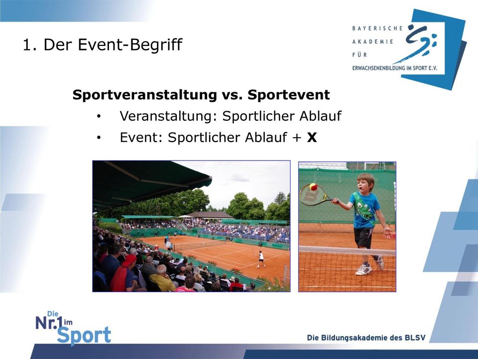 Sportevent Veranstaltung: