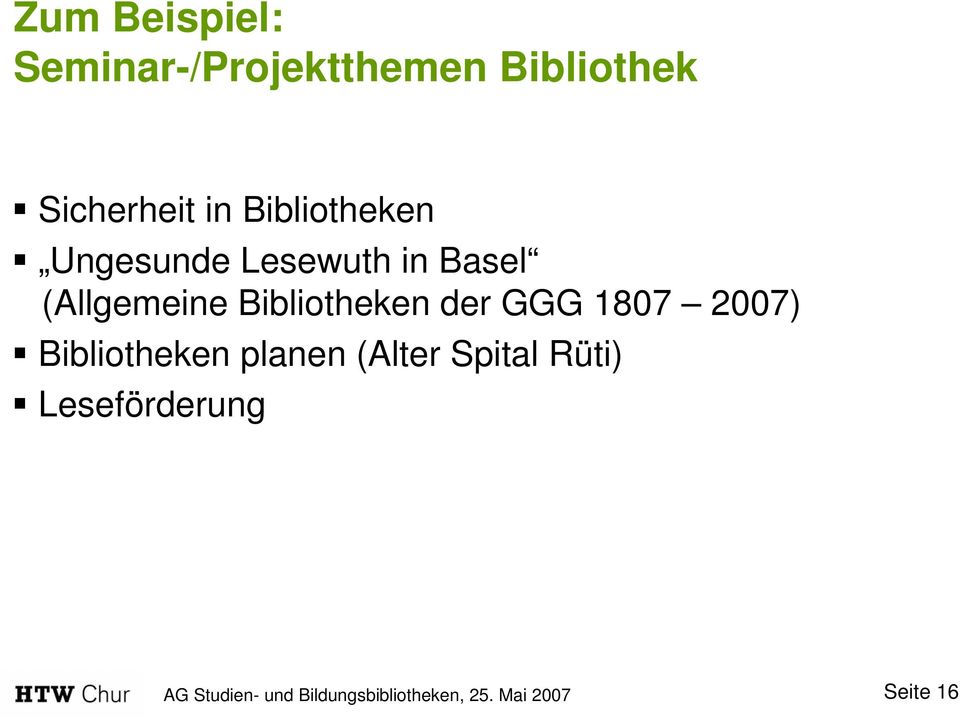 Basel (Allgemeine Bibliotheken der GGG 1807 2007)