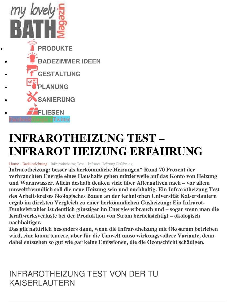 Allein deshalb denken viele über Alternativen nach vor allem umweltfreundlich soll die neue Heizung sein und nachhaltig.