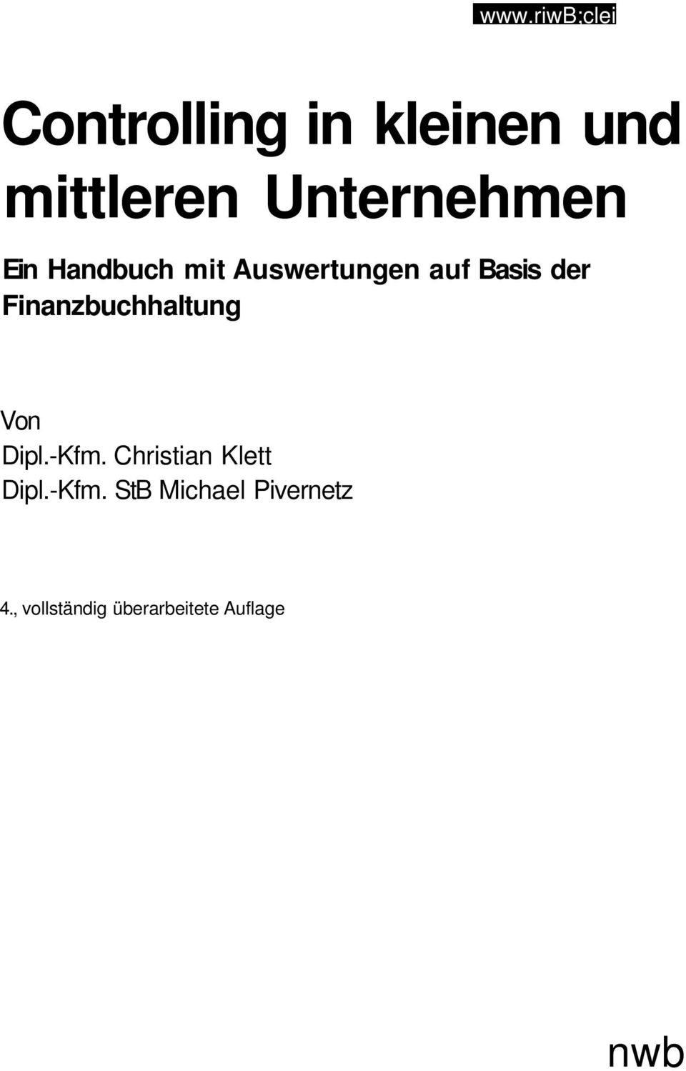 Finanzbuchhaltung Von Dipl.-Kfm. Christian Klett Dipl.