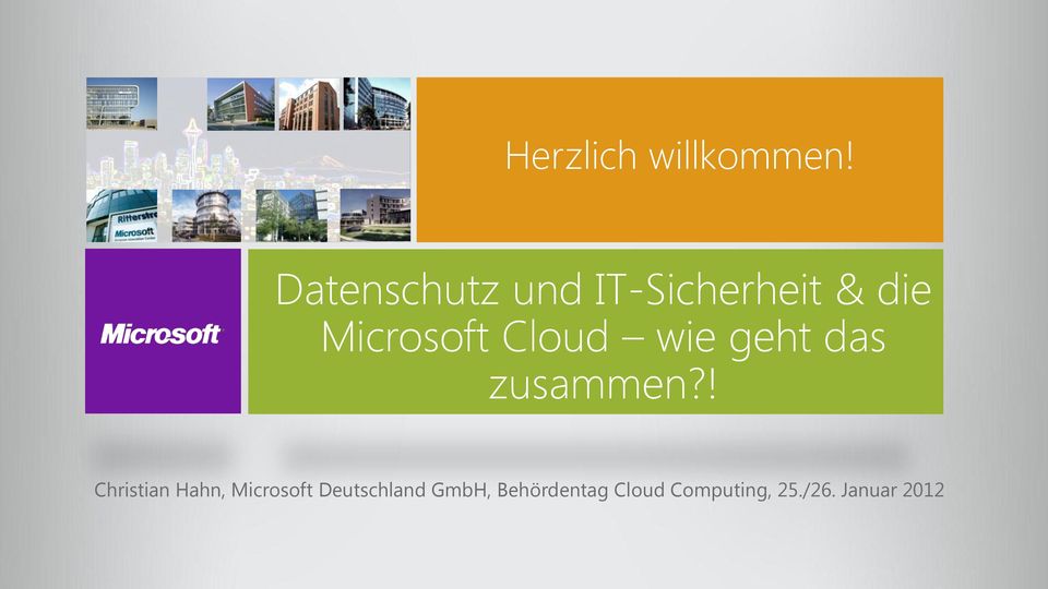 Cloud wie geht das zusammen?