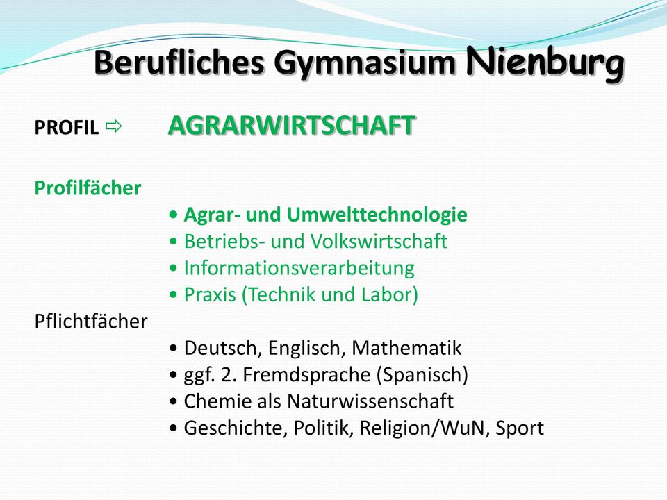 und Labor) Deutsch,, matik ggf. 2.