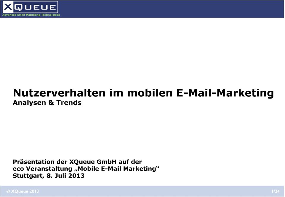 GmbH auf der eco Veranstaltung Mobile E-Mail