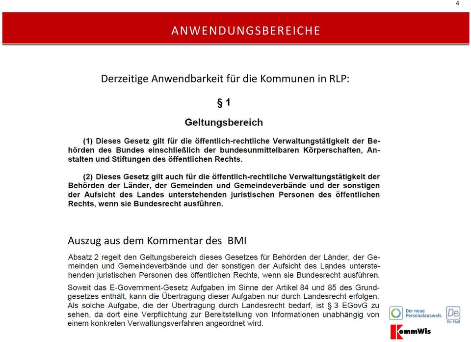 für die Kommunen in RLP: