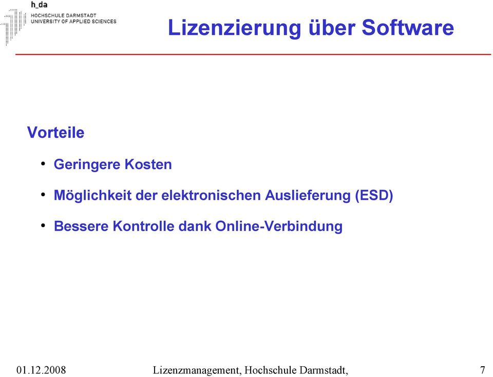 Bessere Kontrolle dank Online-Verbindung 01.12.