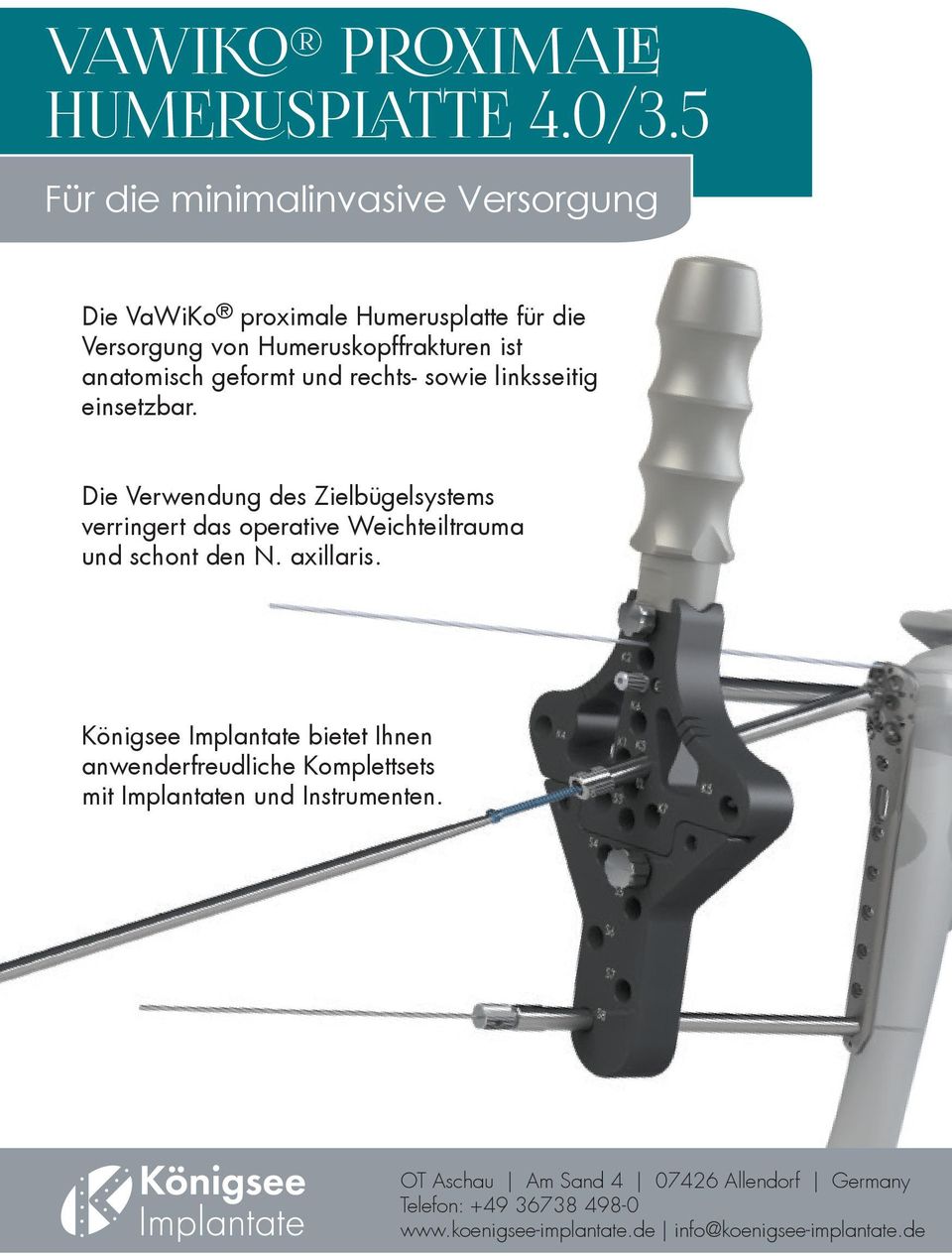 geformt und rechts- sowie linksseitig einsetzbar.