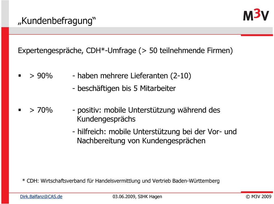 Unterstützung während des Kundengesprächs - hilfreich: mobile Unterstützung bei der Vor- und