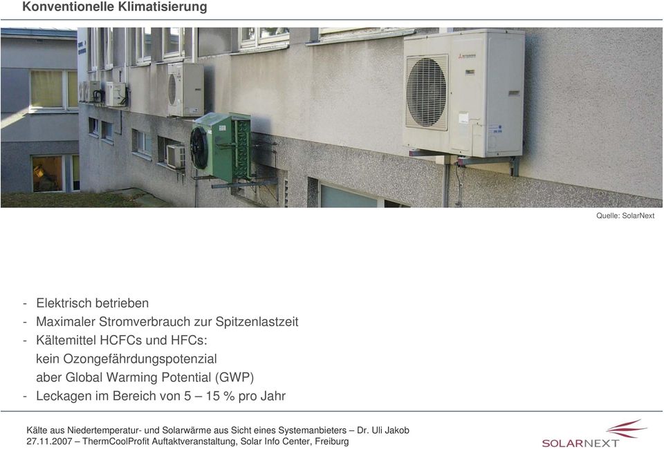 Kältemittel HCFCs und HFCs: kein Ozongefährdungspotenzial aber