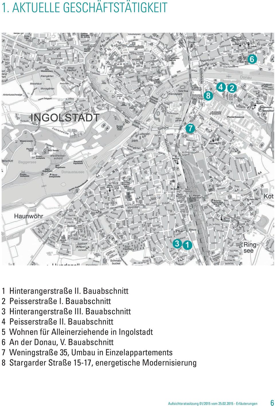 Bauabschnitt 5 Wohnen für Alleinerziehende in Ingolstadt 6 An der Donau, V.