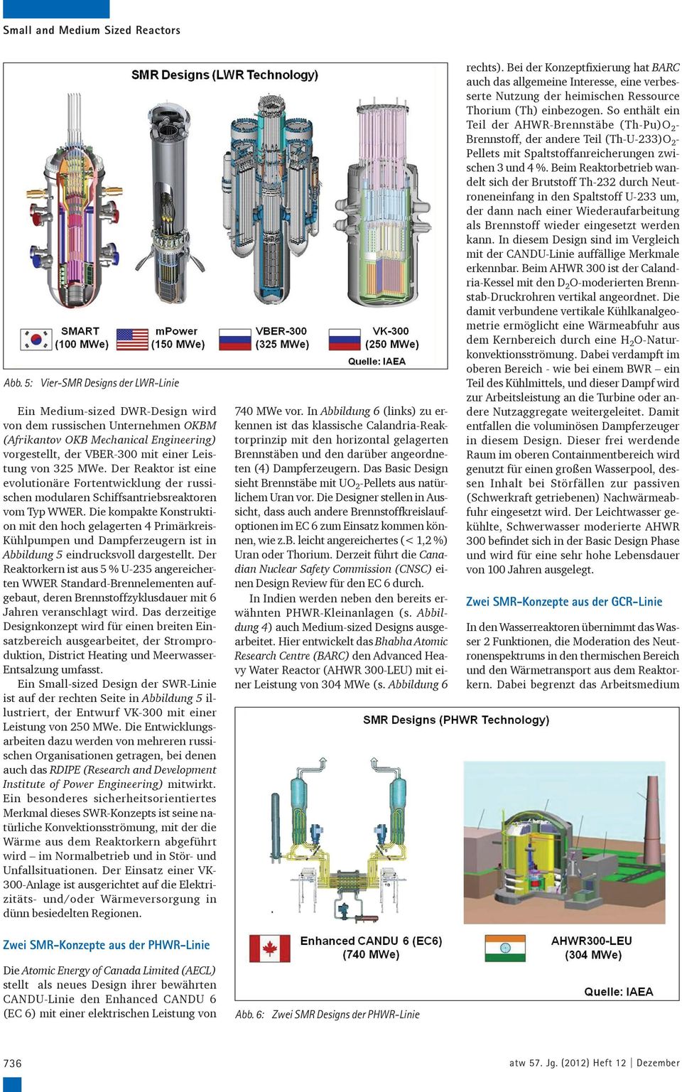 Der Reaktor ist eine evolutionäre Fortentwicklung der russischen modularen Schiffsantriebsreaktoren vom Typ WWER.