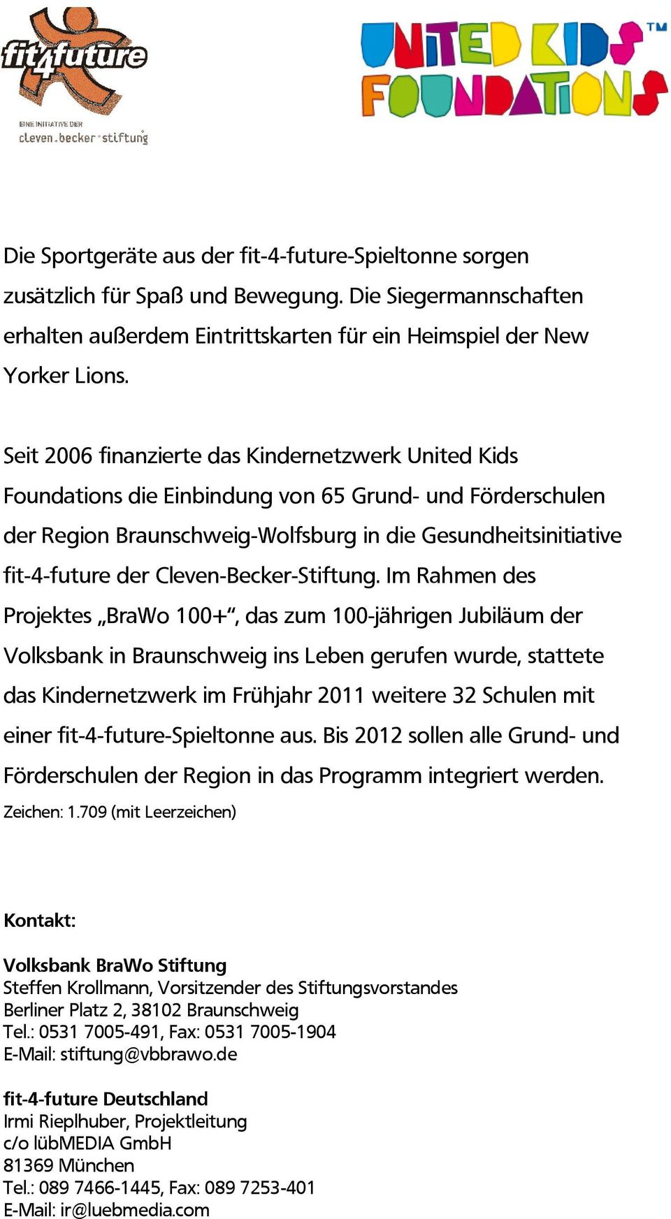 Cleven-Becker-Stiftung.