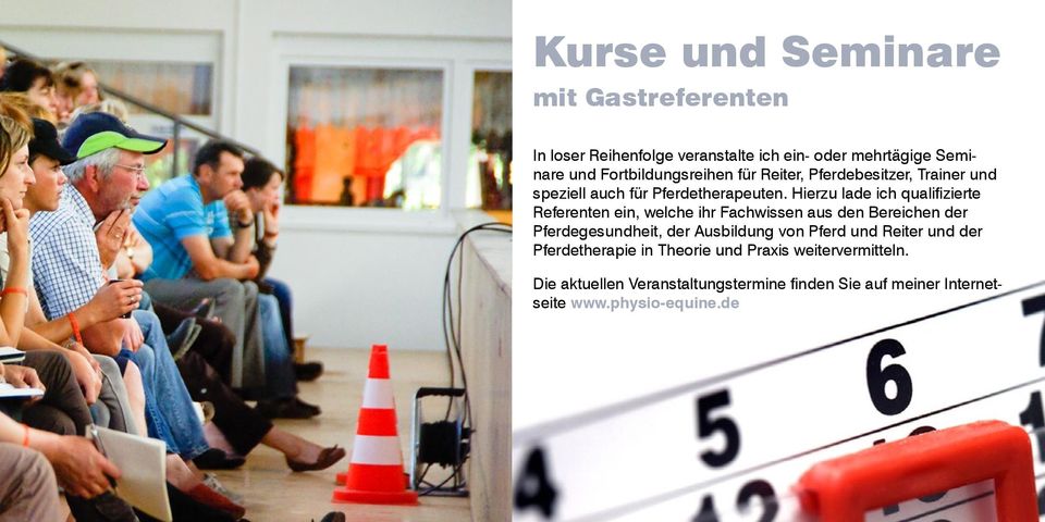 Hierzu lade ich qualifizierte Referenten ein, welche ihr Fachwissen aus den Bereichen der Pferdegesundheit, der Ausbildung