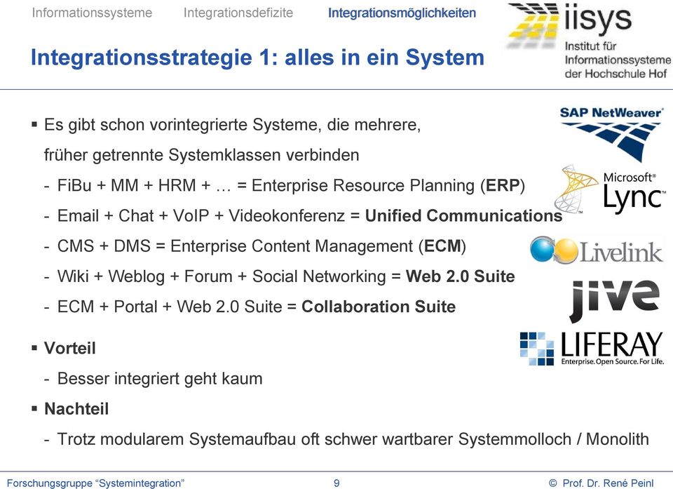 (ECM) - Wiki + Weblog + Forum + Social Networking = Web 2.0 Suite - ECM + Portal + Web 2.