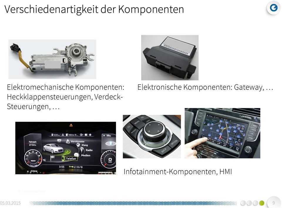 Heckklappensteuerungen, Verdeck- Steuerungen,