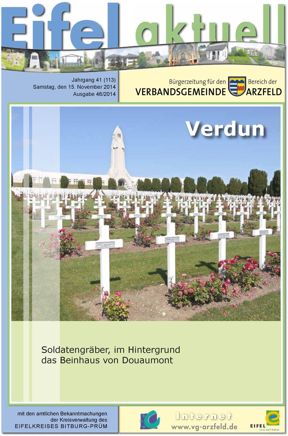 VERBANDSGEMEINDE Bereich der ARZFELD Verdun