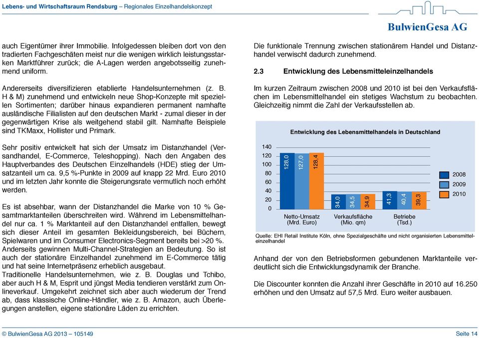 Andererseits diversifizieren etablierte Handelsunternehmen (z. B.