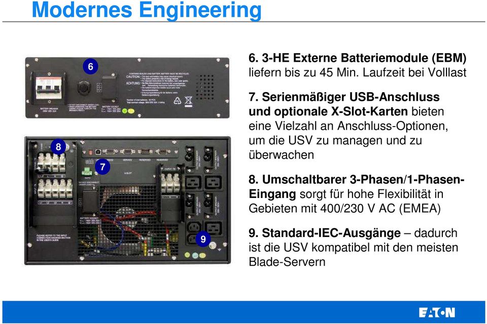 zu managen und zu überwachen 8.