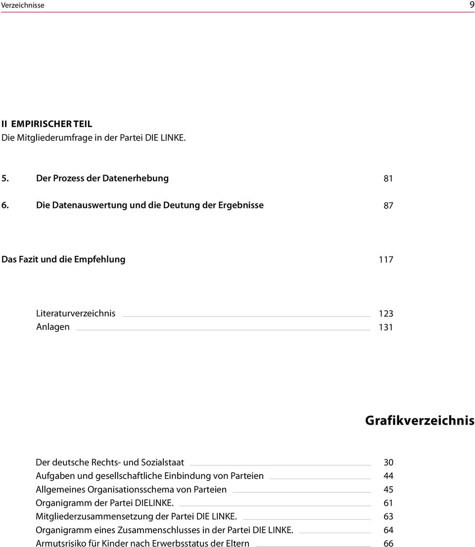 deutsche Rechts- und Sozialstaat Aufgaben und gesellschaftliche Einbindung von Parteien Allgemeines Organisationsschema von Parteien Organigramm der