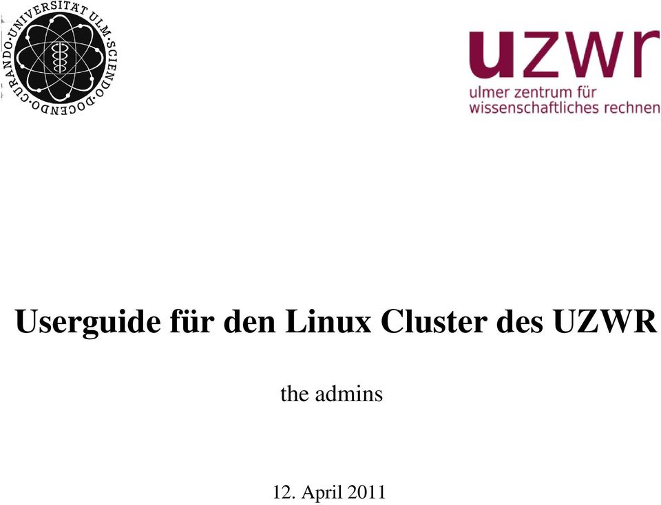Cluster des UZWR