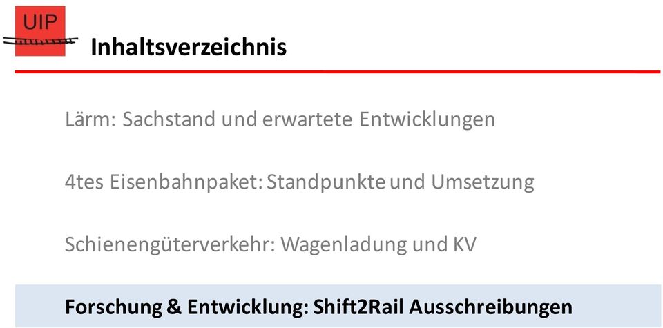 Umsetzung Schienengüterverkehr: Wagenladung und KV