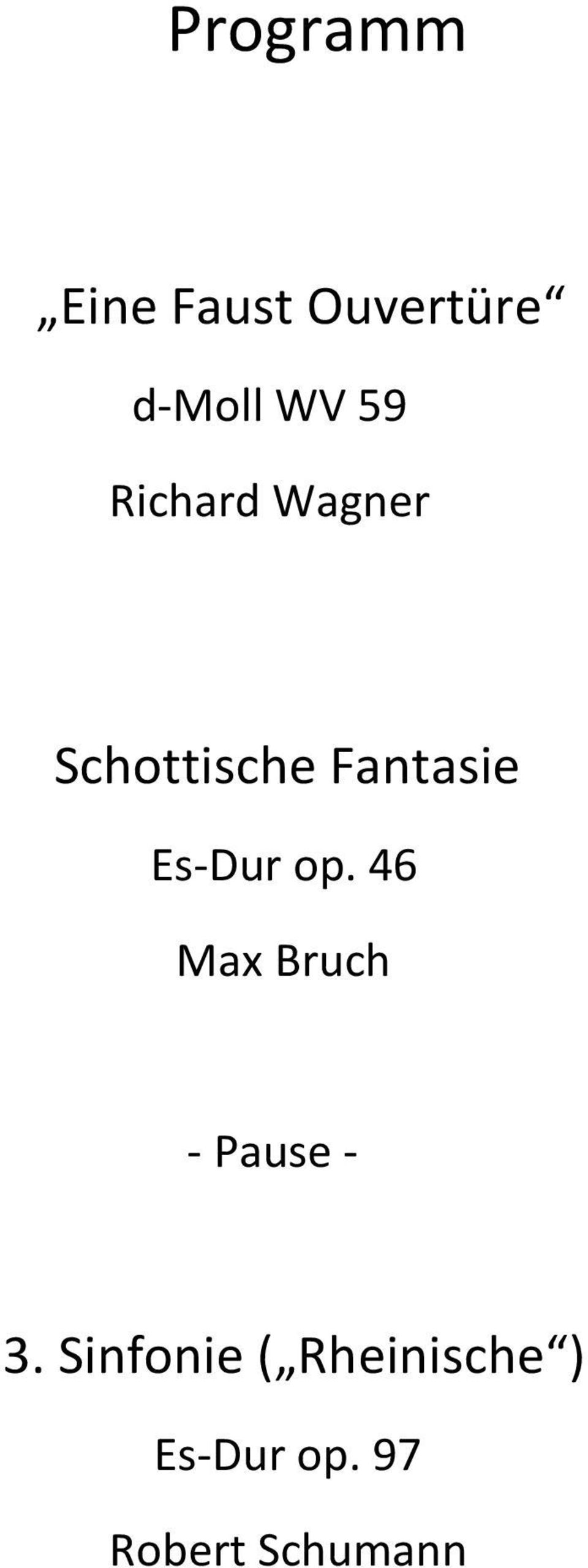 op. 46 Max Bruch - Pause - 3.