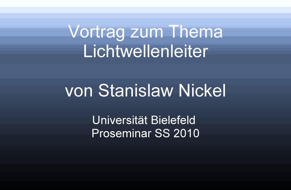 Stanislaw Nickel