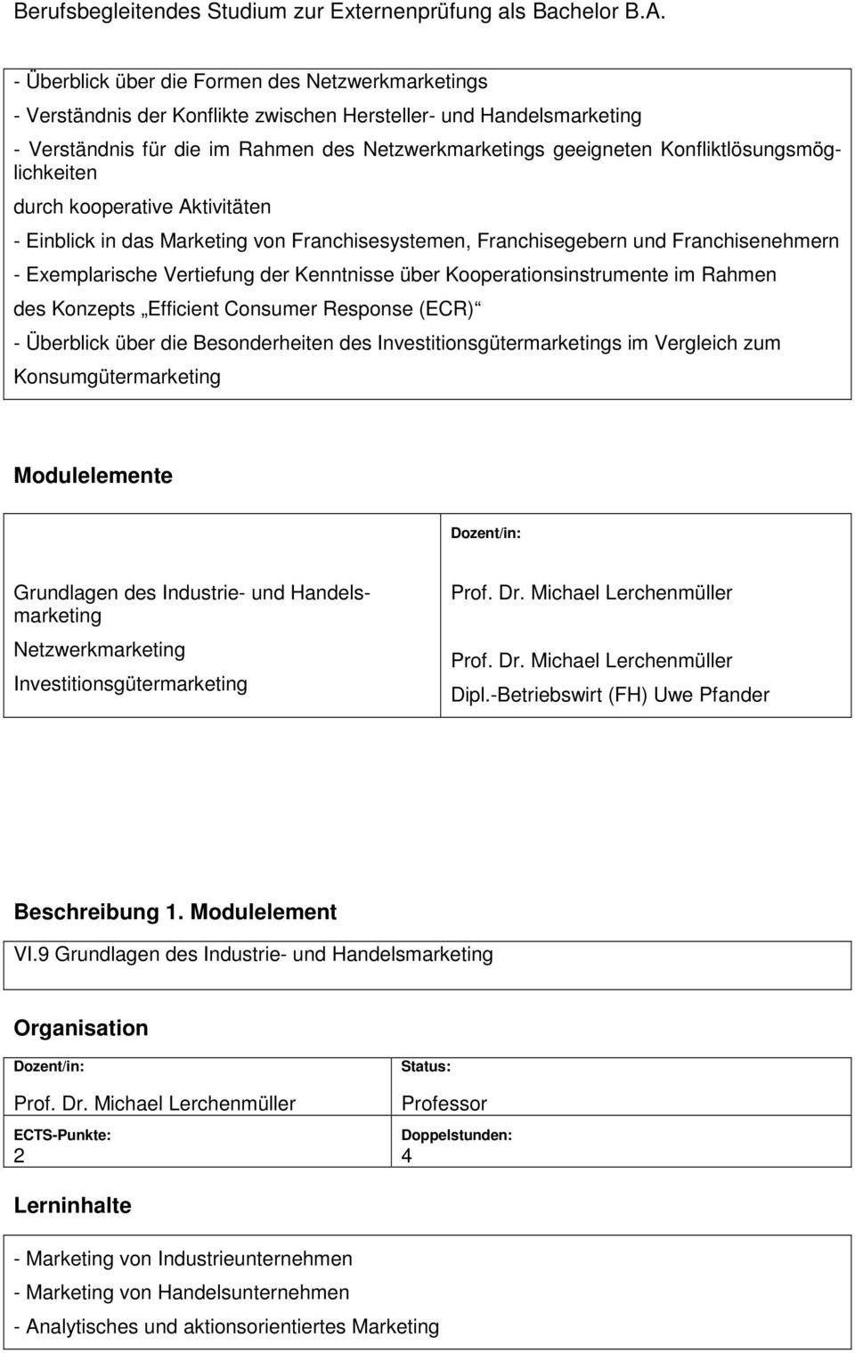 Kooperationsinstrumente im Rahmen des Konzepts Efficient Consumer Response (ECR) - Überblick über die Besonderheiten des Investitionsgütermarketings im Vergleich zum Konsumgütermarketing