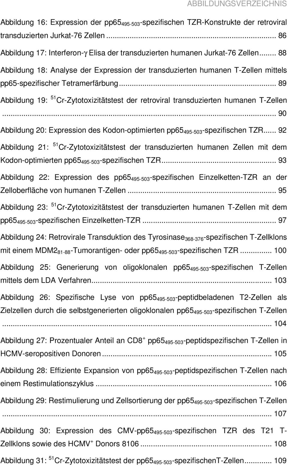 .. 88 Abbildung 18: Analyse der Expression der transduzierten humanen T-Zellen mittels pp65-spezifischer Tetramerfärbung.