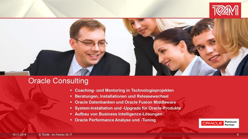 System-Installation und -Upgrade für Oracle-Produkte Aufbau von Business