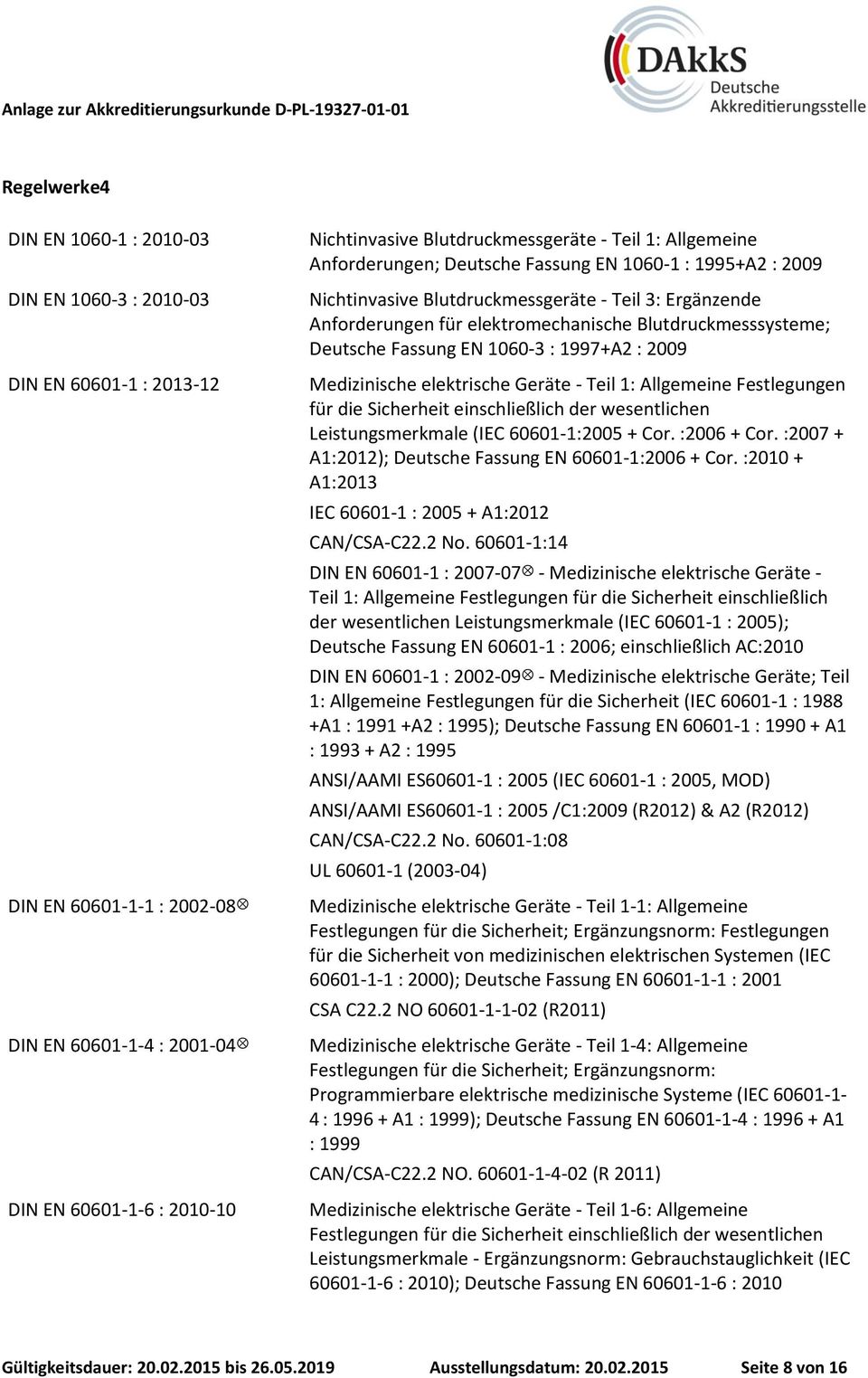 Deutsche Fassung EN 1060-3 : 1997+A2 : 2009 Medizinische elektrische Geräte - Teil 1: Allgemeine für die Sicherheit einschließlich der wesentlichen Leistungsmerkmale (IEC 60601-1:2005 + Cor.
