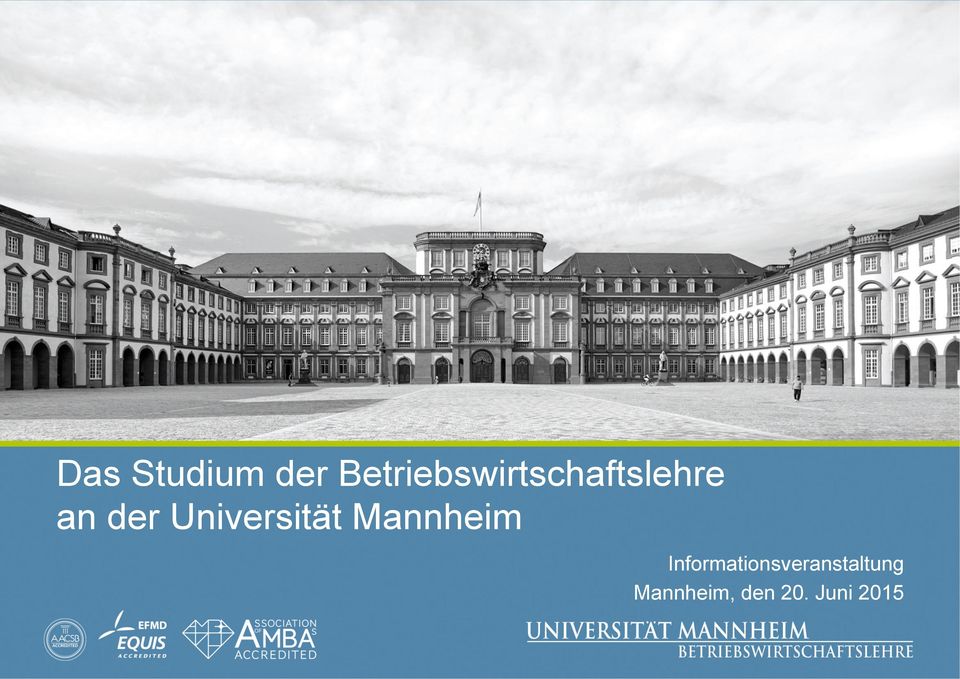 der Universität Mannheim