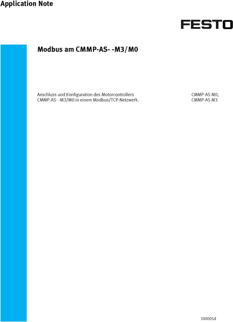 Motorcontrollers CMMP-AS- -M3/M0 in einem